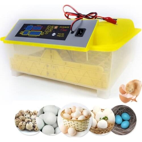 Automatic 48 Egg Incubator Brooder Hatchery Poultry equipment incubator Machine Chicken Quail Chick Automatic Turn Egg Hatcher