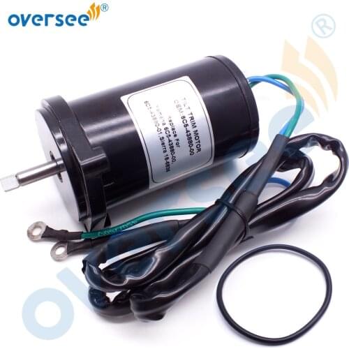 6C5-43880 Power Tilt Trim Motor For Yamaha Outboard Motor 4T F40- 50-60 HP F50TLR F60T 6C5-43880-00 6C5-43880-01