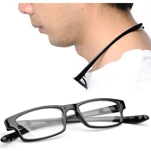New Hanging Neck Reading Glasses Comfortable Ultra-Light Spring Legs Anti-Fatigue Presbyopia Glasses + 1.0 To + 4.0