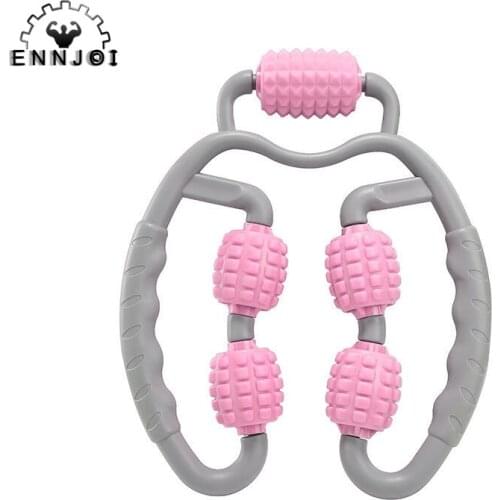 Ring Clip Leg Muscle Massager Foam Roller Muscle For Fitness Gym Yoga Pilates Calf Body Shaping Equipment Sports Relaxation