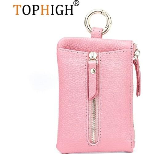 TOPHIGH Zip Wallets
