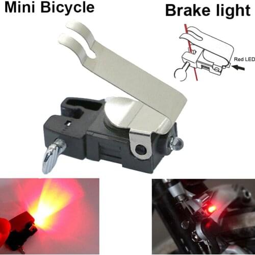 Cycling Bicycle Waterproof Lamp Portable Bike Brake LED Light High Brightness Bicycle Accessories Replacement Parts