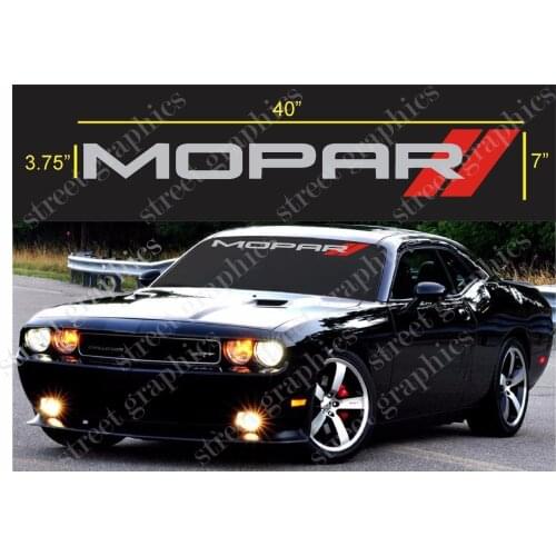 For MOPAR WINDSHIELD VINYL DECAL STICKER Car Styling