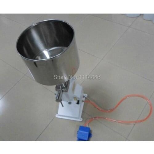 High quality pneumatic cosmetic paste liquid filling machine cream filler 5-50ml