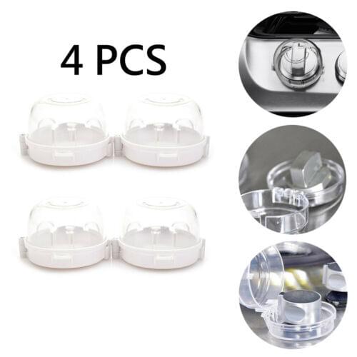 2/4pcs Gas Stove Switch Protective Cover Baby Kid Kitchen Tools Durable Protection New Child Protection Gas Switch Cover