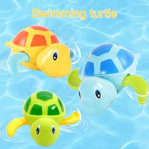 3pcs Wind up Swimming Floating Turtle Animal Toy For Kids Baby Child Turtle Swimming Pool Toy For Toddlers Pool Bath Time
