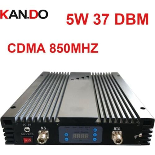 5w 37DBM 85dbi cdma Repeater AGC/MGC CDMA 800MHz Signal Booster CDMA 850MHZ BOOSTER Repeater no interfer to base station
