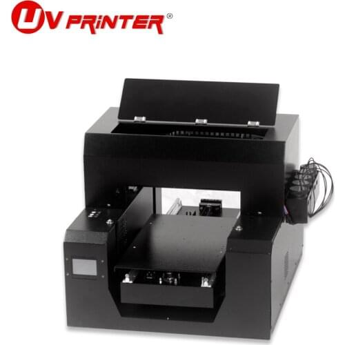 A3 6-color UV printer for 3D embossed texture printing of mobile phone case glass leather metal wood badge signs