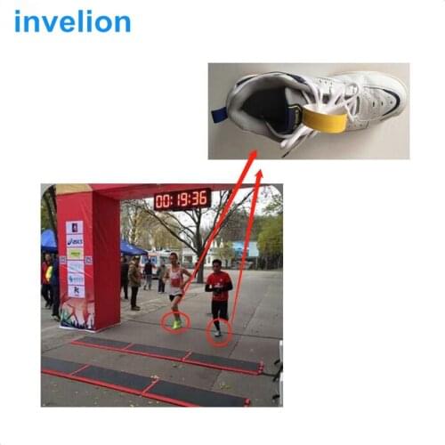 Race result timing chip 860-960mhz long range programmable epc gen2 rewritable alien h3 uhf rfid runner shoes tag