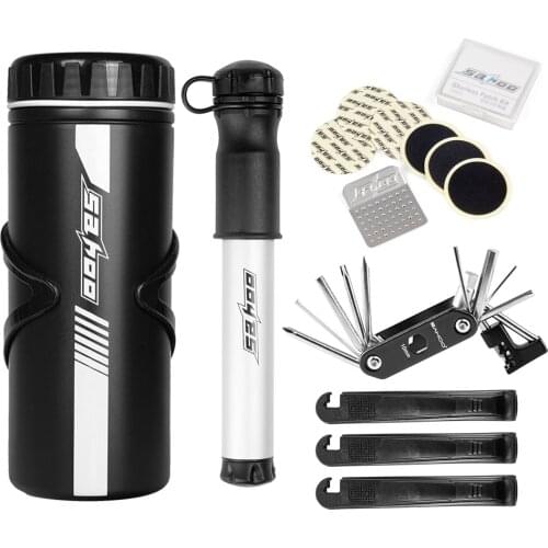 SAHOO 750ml Bike Tool Bottle Storage Pod Cycling Bicycle Bike Tool Storage Bottle Case Holder Container for Cycling