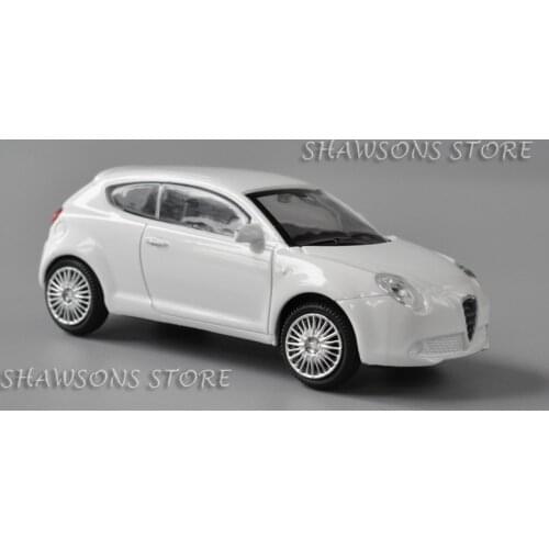1:43 Scale Diecast Car Model Toys Alfa Mito Miniature Replica