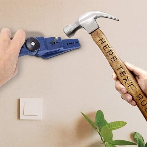 Anti-Slip Nail Holder of Nail Holder Plastic Pliers Nails Holder for Hammering for Electricians and Construction Workers