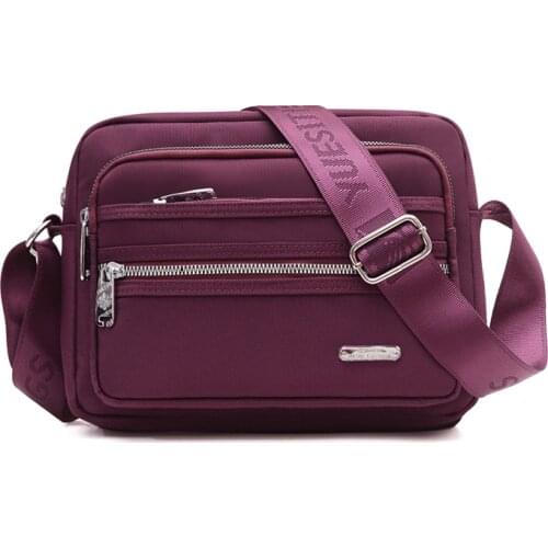 2021 New Fashion Messenger Bag Women Shoulder Bag Nylon Handbag Large Capacity Small Fashion Womens Tote Shopping Bag