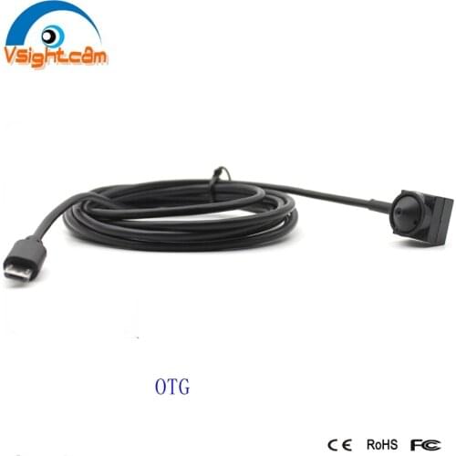 Portable OTG Micro USB Camera 15*15mm Size 1080P 2MP Android Mobile USB Security Mini Camera
