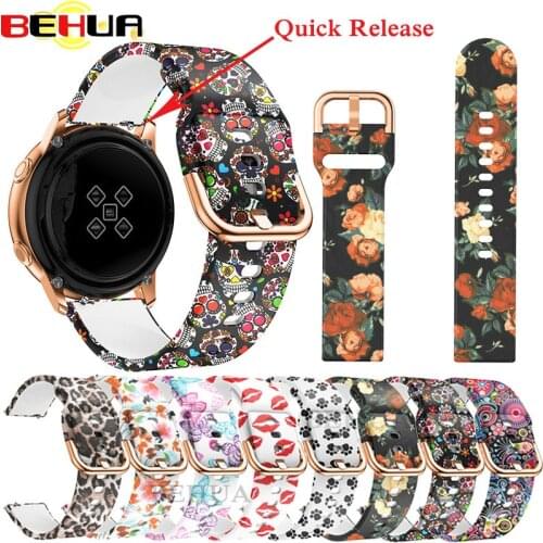 20mm Watchband Strap for Garmin Forerunner 645/Vivoactive 3/Vivomove HR Music Bracelet for galaxy active 2 Wrist Band Correa