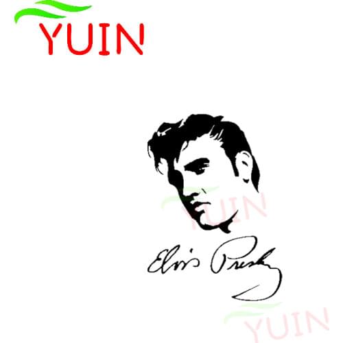 Rock Elvis Presley Car Sticker Cars Accessories Personality Window Bumper Decoration High Quality Waterproof Sunscreen Decals