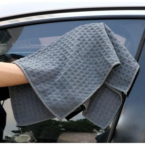 Microfiber Cleaning Drying Cloth Tool Car Detailing Cleaning Car Accessories Car Wash Towel Super Absorbency