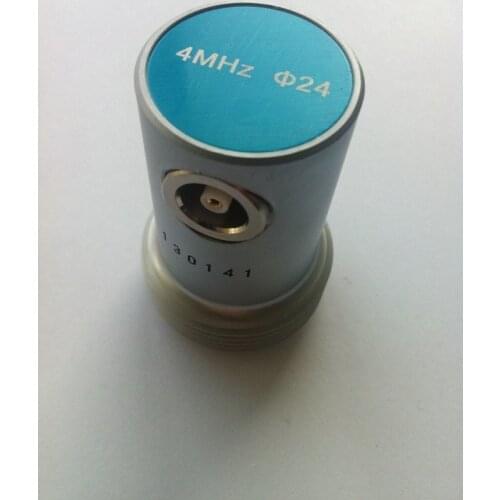 4MHz 24mm Straight Beam Probe Transducer Ultrasonic Flaw Meter