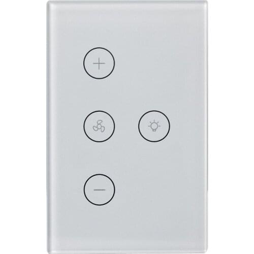 Switch Wifi Alexa Touch Switch Fan/ Lamp Dedicated Touch Remote Control Switch Smart Google Home Light Switch 600W AC100-240V