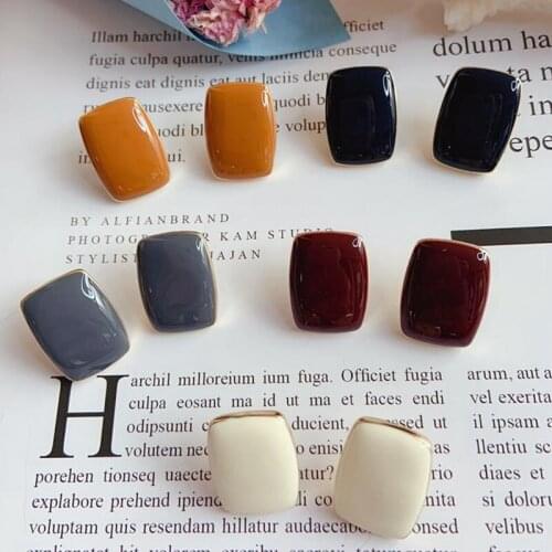 Wholesale trade of new ladys earneedle Morandi simple eardrop with the same earrings in Handong Gate