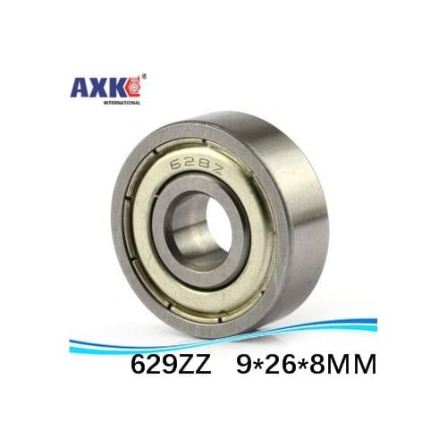 1pcs) Miniature deep groove ball bearing 629ZZ 629-2RS S629ZZ S629-2RS 9*26*8 mm