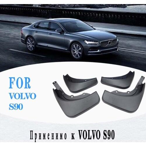 For volvo s90 Mud flaps mudguards fender for S90 Mud flap splash Guard Fenders Mudguard car accessories Front Rear 4 pcs