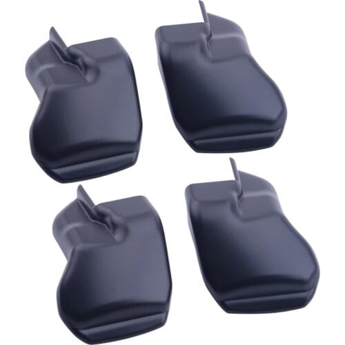 Beler 4Pcs Anti-dust Seat Bracket Fixing Bolt Cover Trim Fit for Toyota Tacoma 2016 2017 2018 2019 2020
