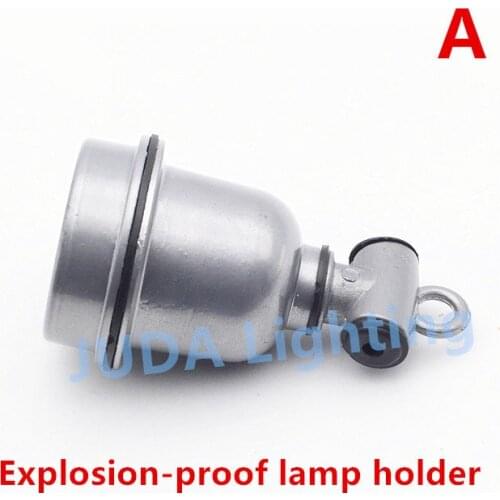 E27 socket explosion-proof ceramic lamp holder bakelite plastic waterproof lamp holder E27 lamp base for led outdoor lights
