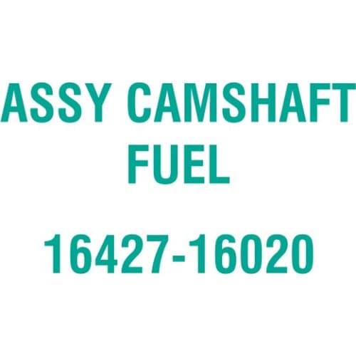 For Kubota 16427-16020 ASSY CAMSHAFT FUEL