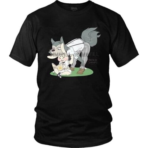 Beastars Legoshi Haru T-shirt Mens Harajuku T Shirt Short Sleeve Cotton Anime Manga Dwarf Rabbit Tshirt Unique Tees Tops
