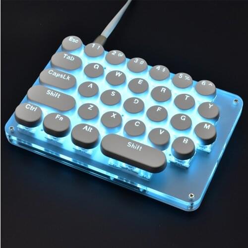 One-handed Keyboard Lol Game Dedicated Chicken Small Keyboard Custom Keyboard