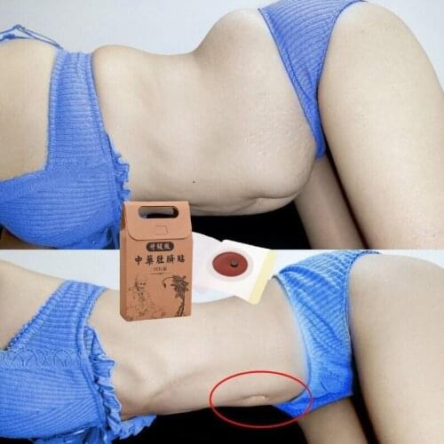 30pcs Strongest Magnetic Slim Fat Burning Slimming Diets Slim Pads Weight Loss Navel Stick Chinese Medicine Detox Adhesive Sheet