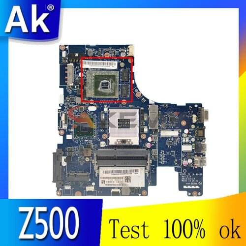 Laptop motherboard For LENOVO Ideapad Z500 15 inch VGA card Mainboard VIWZ1 LA-9061P 11S90001916ZZ SLJ8E N13P-GSR-A2 2G