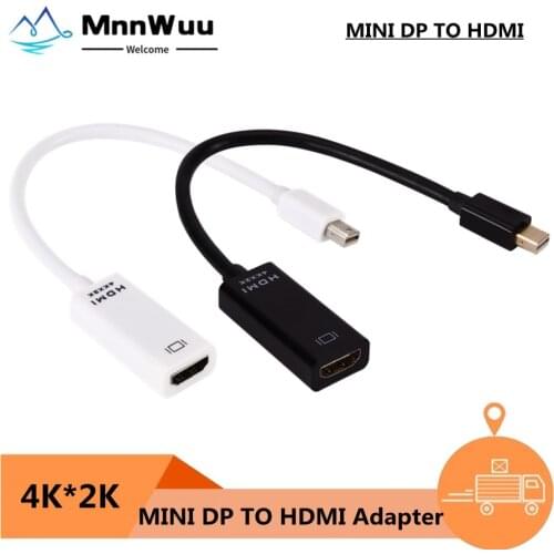Mini Displayport To HDMI-compatible Cable 4k TV Projector Projetor DP 1.4 Display Port Converter For Apple Macbook Air Pro