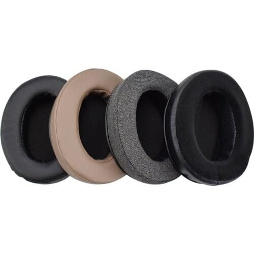 Soft Replacement Earpads Foam Earpads Cushions for Brainwavz HM5 Sony Headphones Earpads Suede Earmuffs