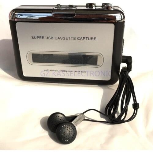 2017 new USB Walkman Player convert tape to mp3 player through PC free shipping