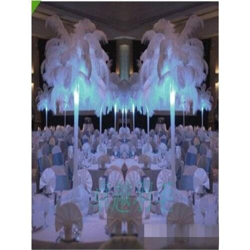 New Arrival 45-50cm/18-20 inches Ostrich Feather Plume DIY Craft For Christmas Wedding Party Table Decoration AA Grade