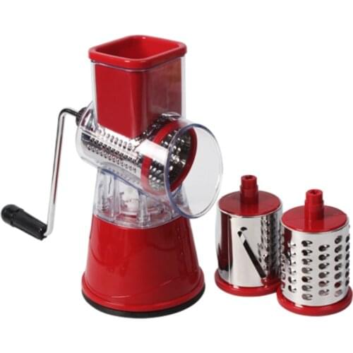 Manual Vegetable Cutter Slicer Kitchen Accessories Multifunctional Round Mandoline Slicer Potato Cheese Kitchen Gadgets