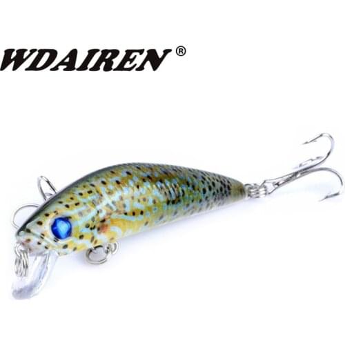WDAIREN Crankbaits Wobblers Minnow Fishing Lure 7cm 8g Floating Hard Plastic Swimbaits Artificial Bait Bass Pike Fishing Tackle