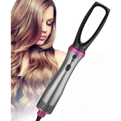RESUXI 5in1 Electric blow Hair Dryer Brush Styler Comb Straightener One Step hot air brush dryer Professional Smoothing brush
