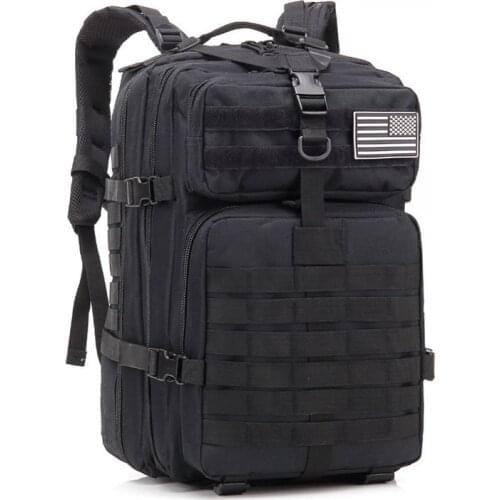 45L Outdoor Sports Bag Men Army Tactical Backpack Military Army Molle Assault Bags 3P Camping Hiking Travel Back Pack Large