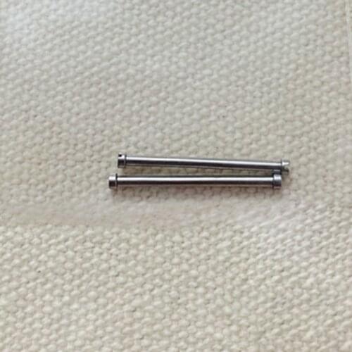 2PCS Stainlsses Steel Screw and Pin For OMG Seamaster 300 Watch Bracelet Band ,Watch Strap Linker 19mm