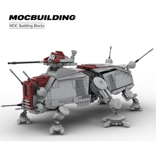 MOC Building Blocks AT-TE Space Wars Series Collection Blocks Movie Walker Model Assembly Kids Toy Gifts