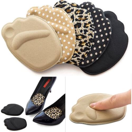 1Pair Insoles for Shoes Women High Heels Foot Cushions Adjust Size Anti-slip Sole Insert Liner Grips Pain Relief Foot Protector