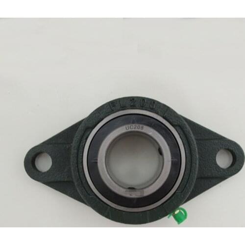 1) Insert 30mm Dia. UCFL206 Bore Pillow Flange Block Ball Bearing Housing Self-aligning UCFL207 208 209 210 35mm 40mm 45mm 50mm