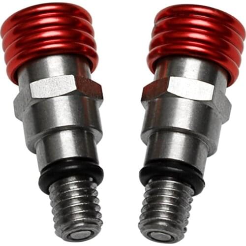 2pcs Motocross Air Pressure Bleeder Valve Used On Kayaba And Showa Inverted Forks With A M5x0.8 Air Bleed Screws In The Fork Cap