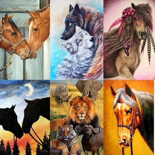 Diamond Painting Wall Decor Landscape 5D DIY Full Round Drill Embroidery Scenery Picture Of Rhinestone Home Decor Craft Gift