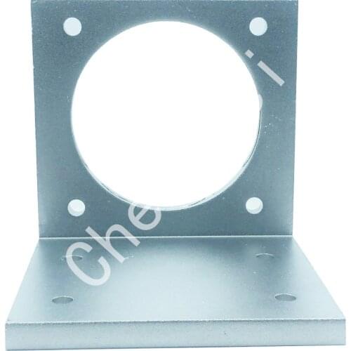 CNC L Shape Motor Bracket Mounting Bracket For Stepper Motor 86mm NEMA34 aluminum bracket Aluminum Alloy