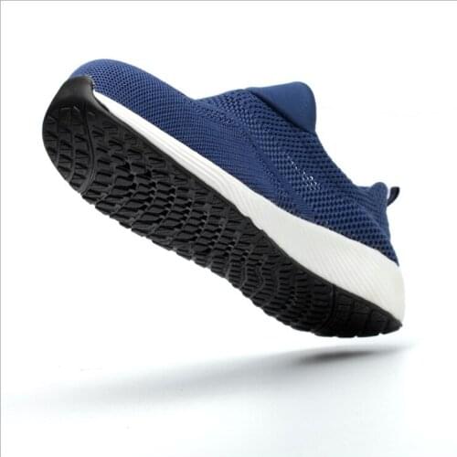 Men Women Light Weight Indestructible Breathable Safety Steel Toe Shoes Anti-smash Sneaker Work Protective Boots 35-46