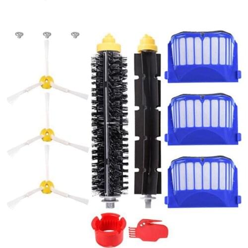 Roller Side Brush Filter Wheel for IRobot Roomba 600 Series 606 610 620 630 650 660 675 676 Vacuum Cleaner Accessories